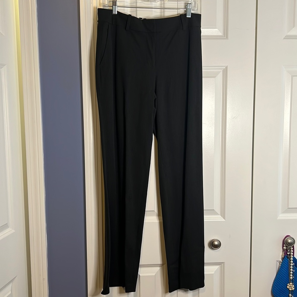 Ann Taylor Curvy Fit Trousers Gray Size 8